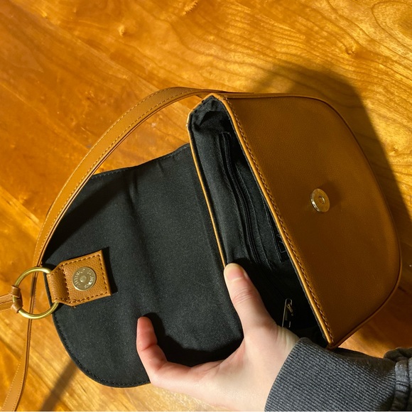 JJ Winters Ivy Leather Crossbody Bag Purse - Picture 6 of 7